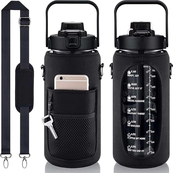 Termo Deportivo 2 litros canguro con funda.