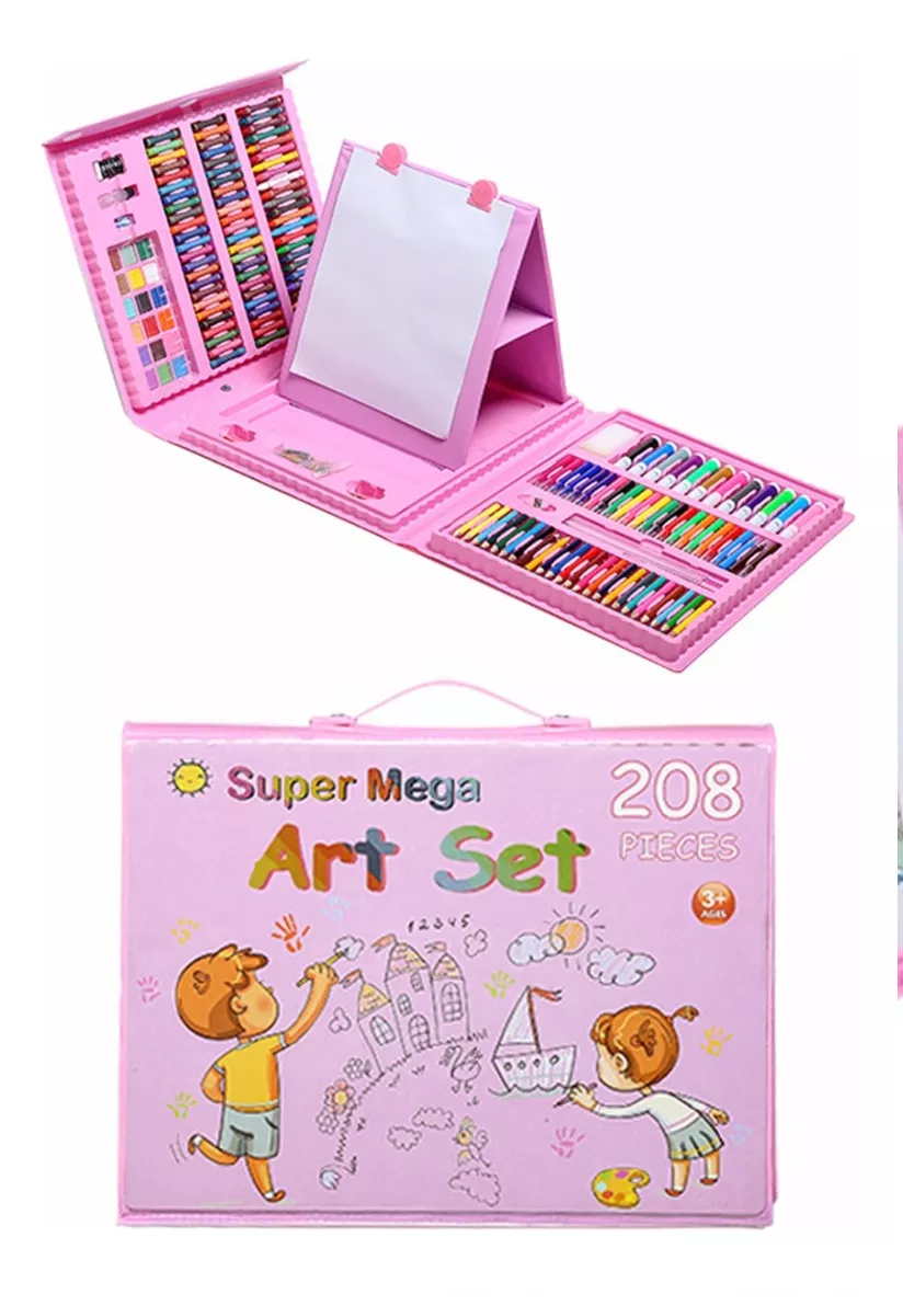 Set De Arte Maleta Niños 208 Piezas